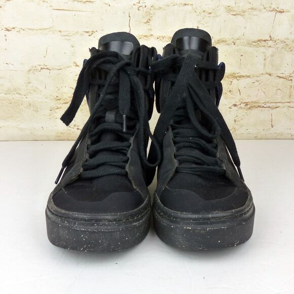 Adidas Stella McCartney Sneakers Women 7 Black Asimina High Top Lace Up Boxing - Picture 3 of 12